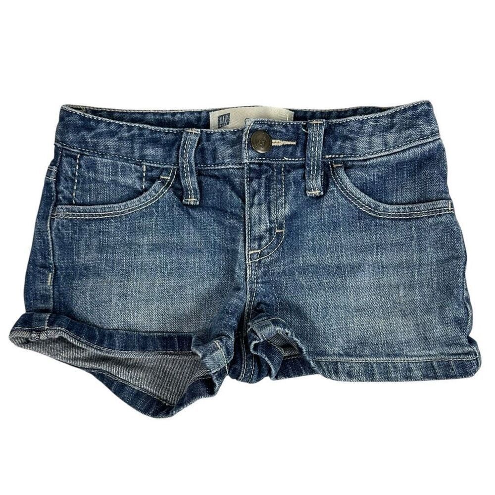 Gap Embroidered Denim Shorts Jorts size 7